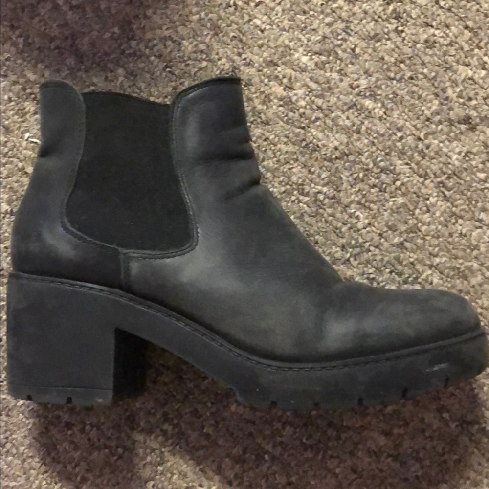 Steve Madden Black Booties